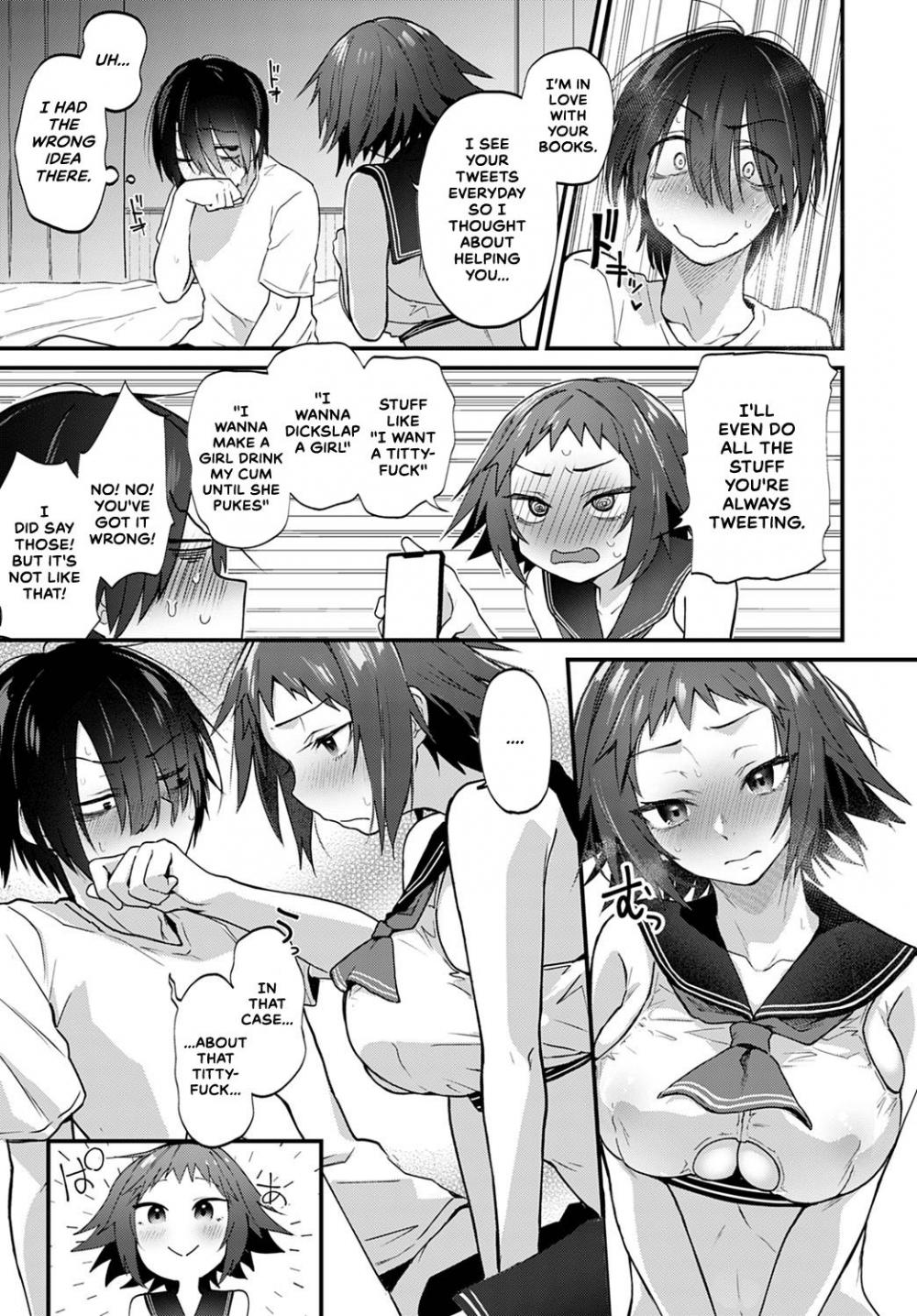 Hentai Manga Comic-Doujin Sakka wa Cosplay Ecchi no Yume o Miru ka?-Chapter 1-17